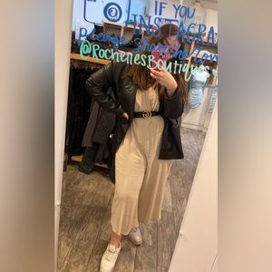 Shinestar Tan Jumpsuit